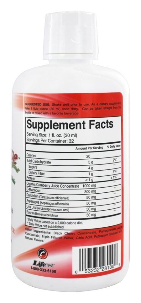 Liquid Uri-Active Blend - 32 fl. oz. LifeTime Vitamins - Image 2