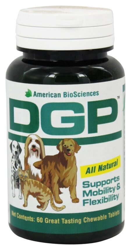 Flexibilidade DGP (Dog Gone Pain) para cães - 60 Tablets American BioSciences