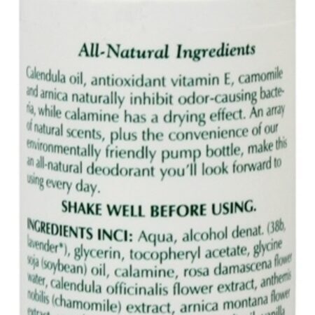 Pulverizador Desodorante Natural Calendula Blossom - 4 fl. oz. Aubrey Organics - Imagem 2