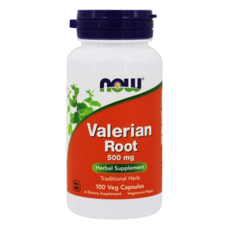 Raiz de Valeriana 500 mg. - Cápsulas 100 NOW Foods