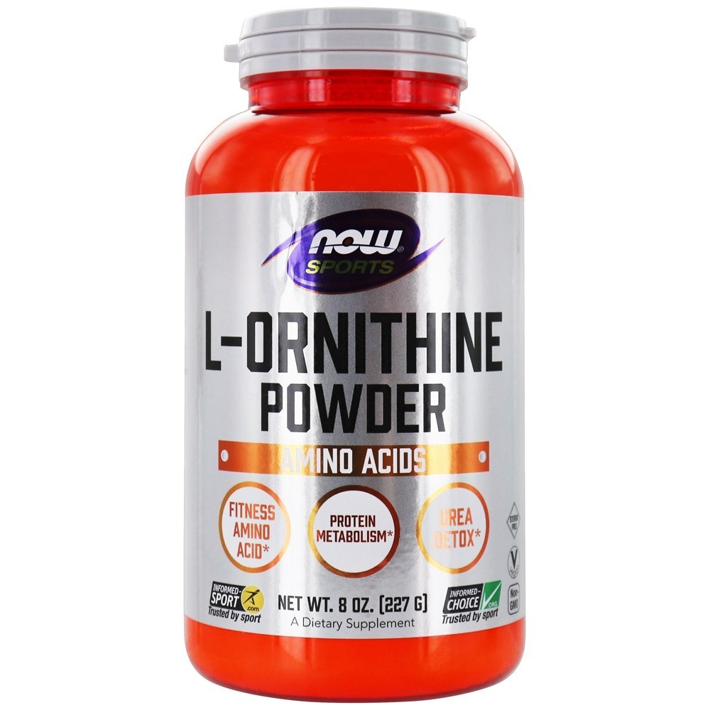 Now Sports L-Ornithine Powder - 8 oz. NOW Foods