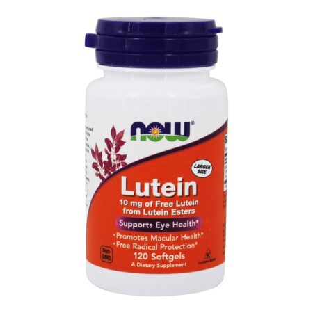 Luteína 10 mg. - 120 Softgels NOW Foods