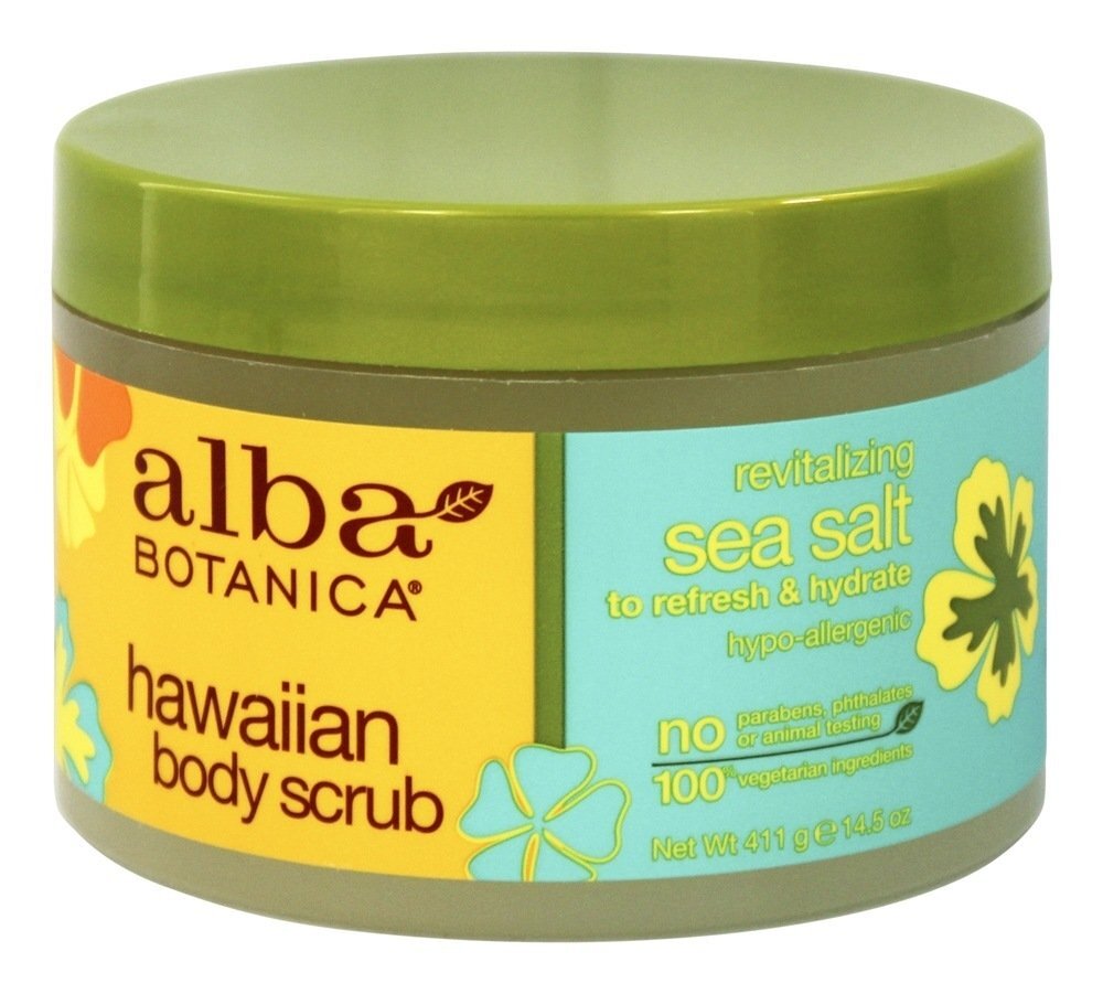 Alba Havaiano Corpo Esfregar Mar Sal - 14.5 oz. Alba Botanica