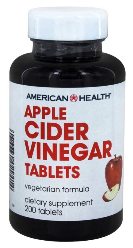 Vinagre de maçã 480 mg. - 200 Tablets American Health