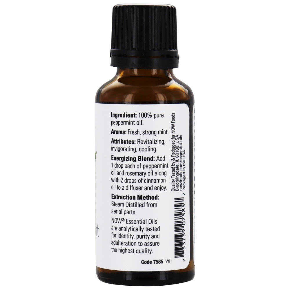 Óleo Essencial de Hortelã 100 % Pure - 1 fl. oz. NOW Foods - Imagem 2
