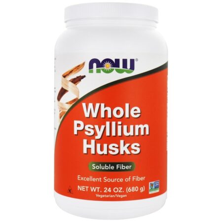 Casca De Psyllium Inteiro - 24 oz. NOW Foods