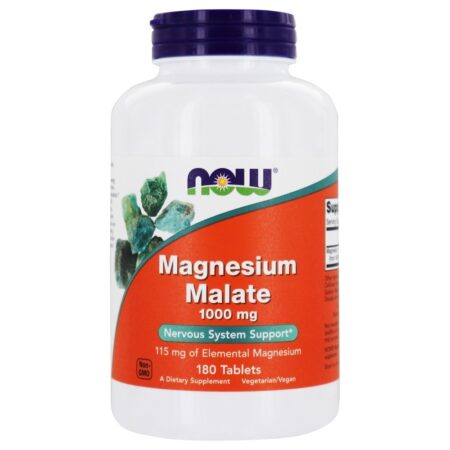 Magnésio Dimalato 1000 mg. - 180 Tablets NOW Foods