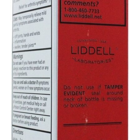 Artrite com Spray Oral Homeopático para Cartilagem - 1 fl. oz. Liddell Laboratories - Imagem 4