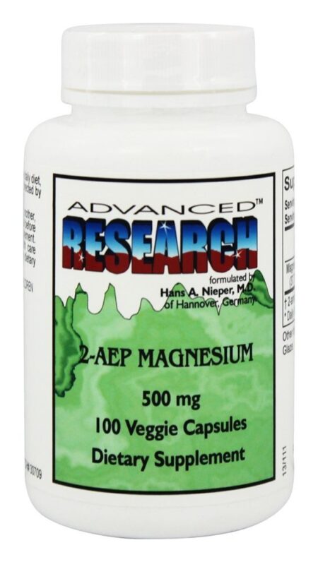 Magnésio 2-AEP 500 mg. - 100 Cápsula (s) vegetal (s) Advanced Research