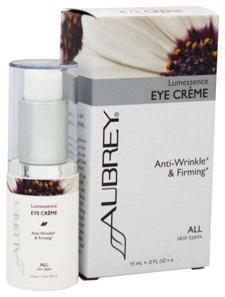 Creme De Olho De Lumessence - 0.5 fl. oz. (Anteriormente Creme para os olhos rejuvenescedor da Lumessence) Aubrey Organics