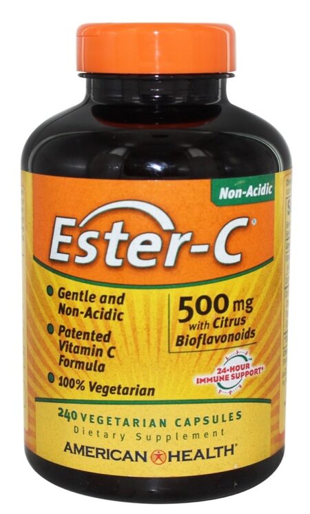 Éster C com Bioflavonóides Cítricos 500 mg. - Cápsulas vegetarianas 240 American Health