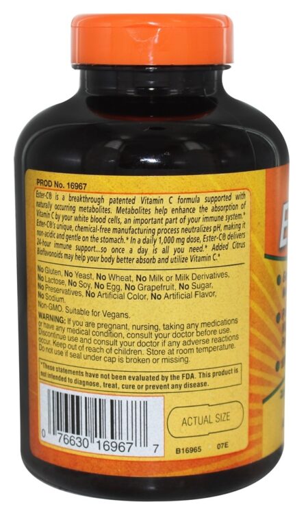 Éster C com Bioflavonóides Cítricos 500 mg. - Cápsulas vegetarianas 240 American Health - Image 3