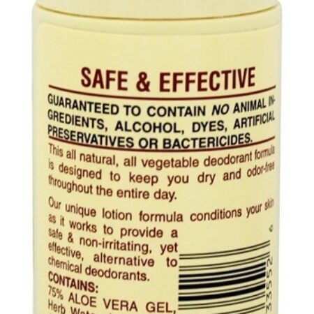 All Natural Deodorant Roll-On Aloe & Amêndoas - 3 oz. Alvera - Imagem 2