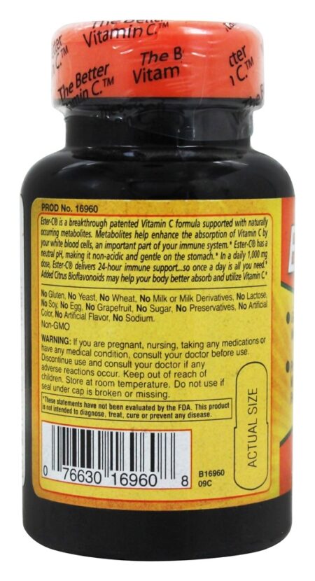 Éster C com Bioflavonóides Cítricos 500 mg. - Cápsulas 60 American Health - Image 3