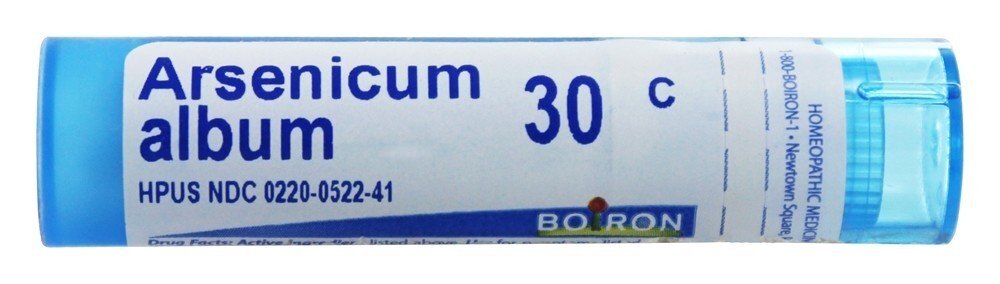 Álbum de Arsenicum 30 C - Boiron 80 Boiron