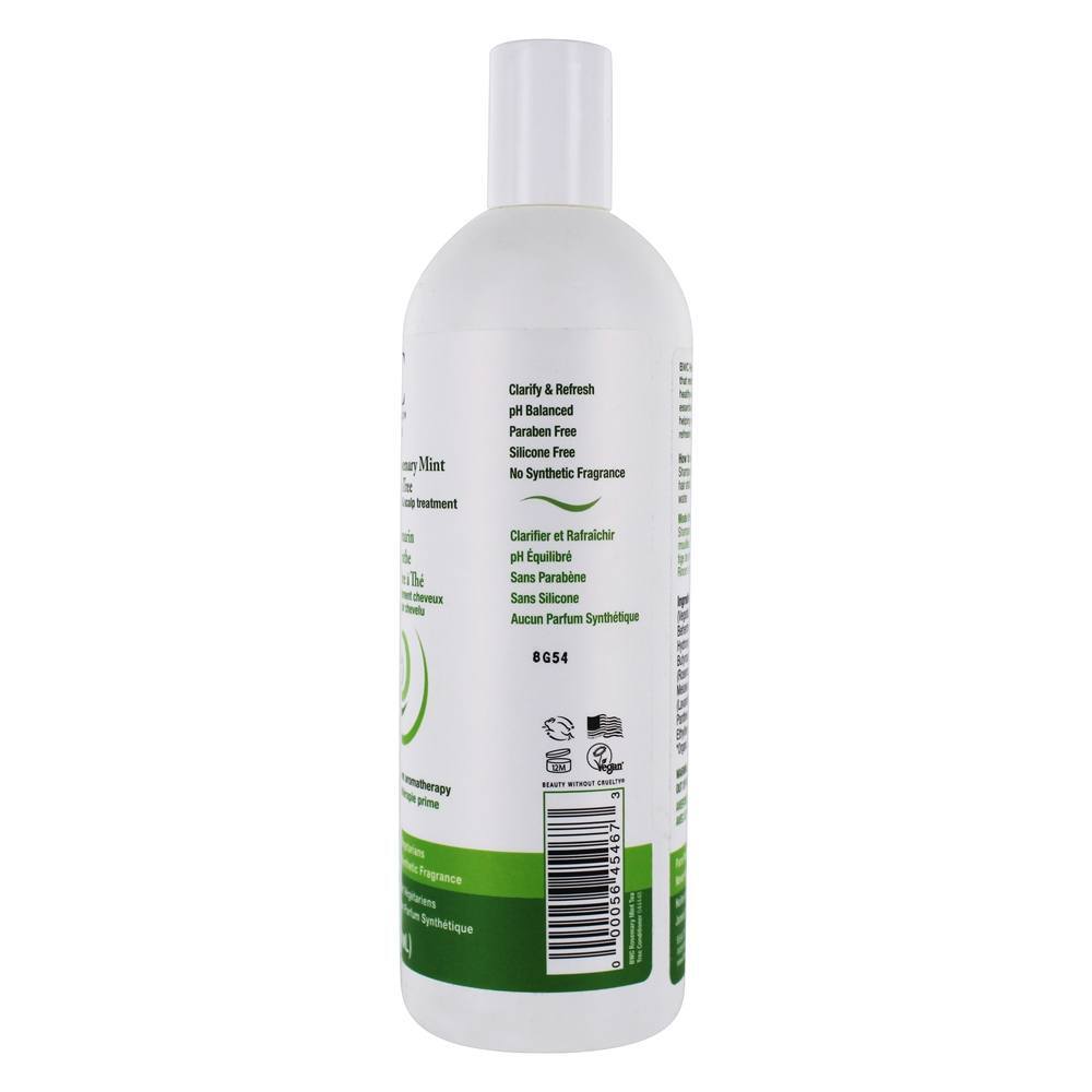 Cabelo condicionador e tratamento do couro cabeludo Rosemary Mint Tea Tree - 16 fl. oz. Beauty Without Cruelty - Imagem 3