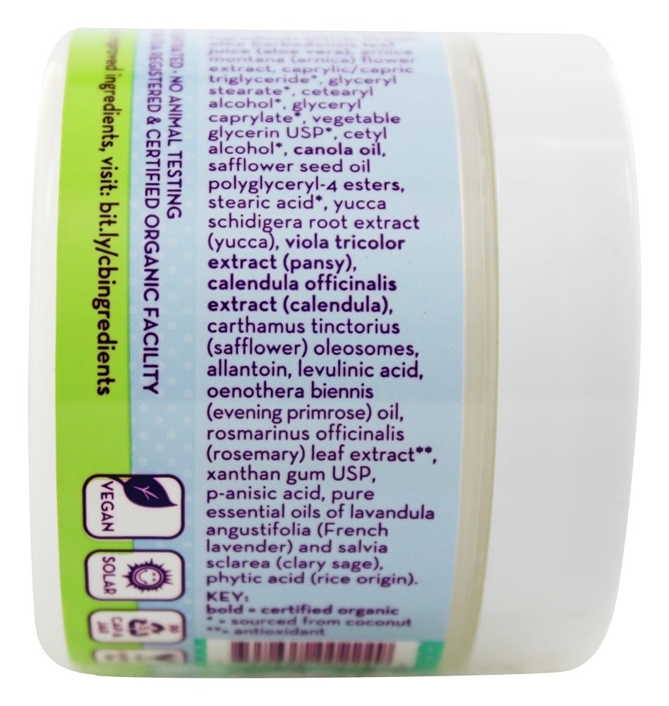 Aloe & Arnica Cream para Bebês, Crianças e Adultos Sensíveis - 2 oz. California Ba - Imagem 4