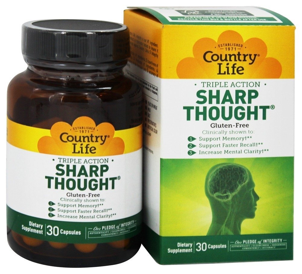 Sharp Thought Para Memória - Cápsulas 30 Country Life