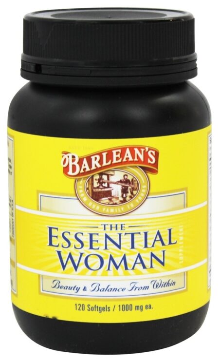 A mulher essencial 1000 mg. - 120 Softgels Barlean's