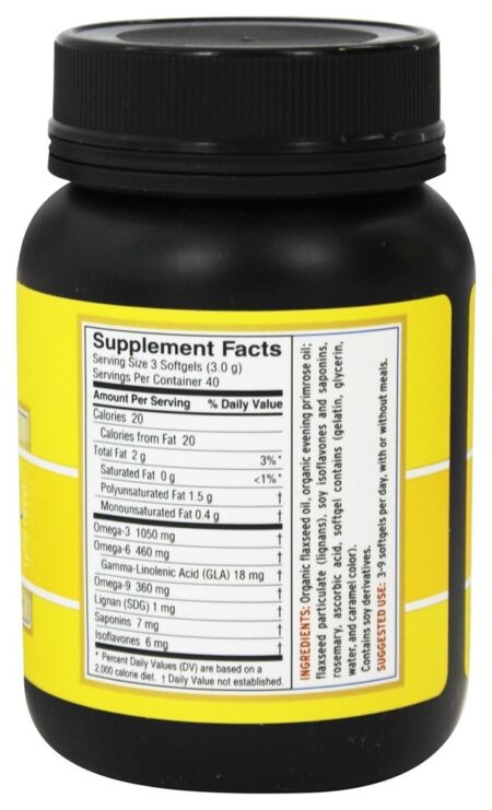 A mulher essencial 1000 mg. - 120 Softgels Barlean's - Image 2