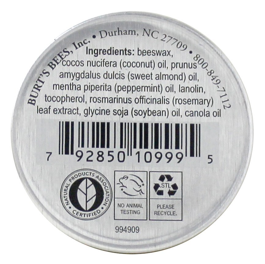 Lata de cera de abelha - 0.3 oz. Burt's Bees - Imagem 2