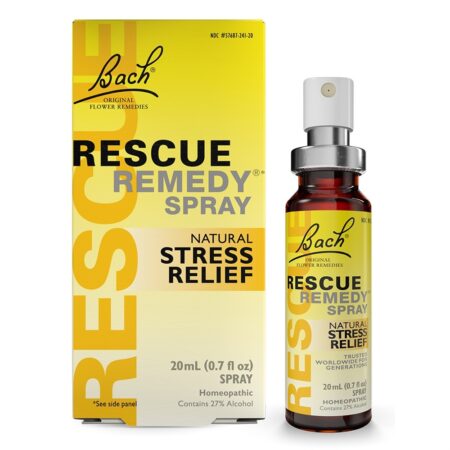 Remédio de resgate Spray Natural Stress Relief - 20 ml. Bach