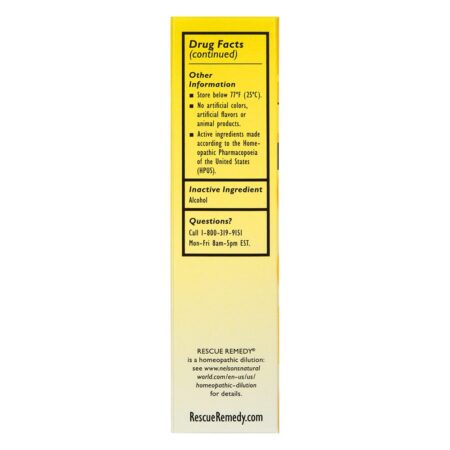 Remédio de resgate Spray Natural Stress Relief - 20 ml. Bach - Image 4