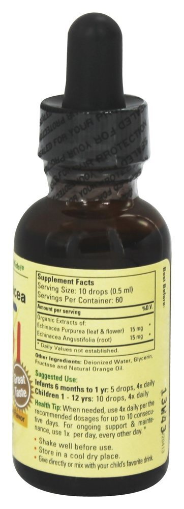 Laranja Echinacea - 1 fl. oz. Child Life Essentials - Imagem 2