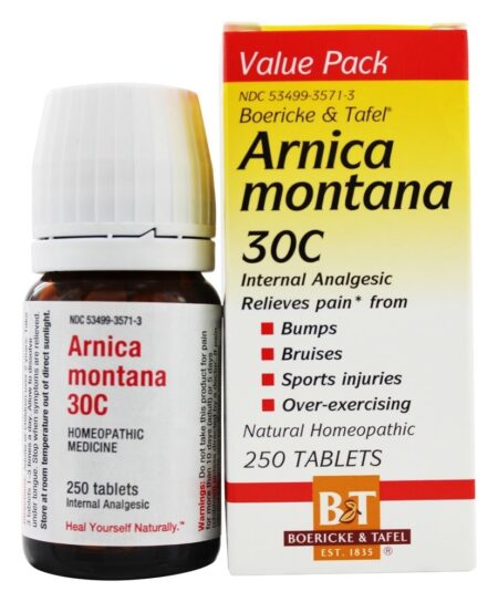 Arnica Montana 30 C - 250 Tablets Boericke & Tafel