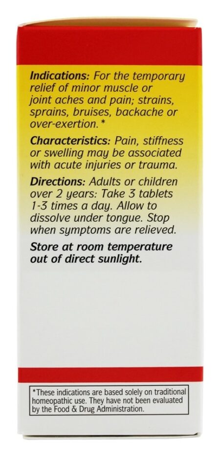 Arnica Montana 30 C - 250 Tablets Boericke & Tafel - Image 3