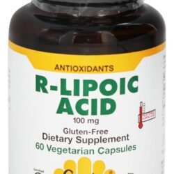 Ácido R-Lipóico 100 mg. - 60 Cápsulas Vegetarianas Anteriormente Bioquímica Country Life