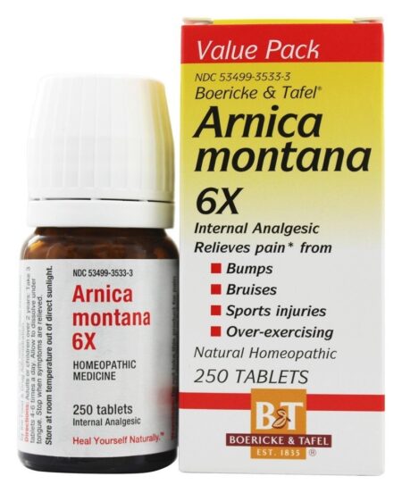 Arnica Montana 6 X - 250 Tablets Boericke & Tafel