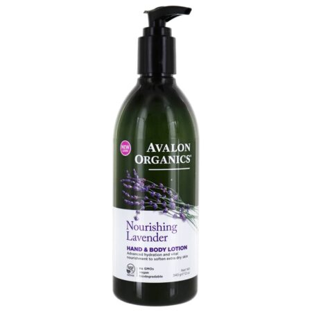 Lavanda de corpo e mão - 12 fl. oz. Avalon Organics