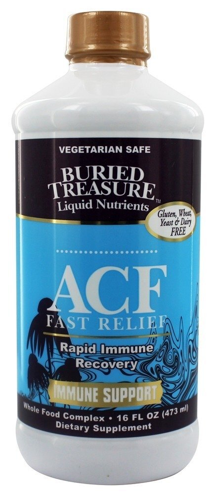 Força alta do apoio imune do relevo rápido de ACF - 16 fl. oz. Buried Treasure Products