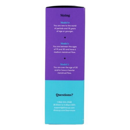 DivaCup Menstrual Cup Model 2 - 1 xícara (s) Diva International - Imagem 2