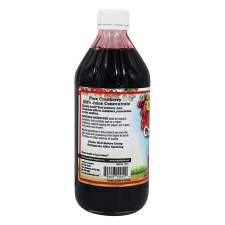 Concentrado de suco sem açúcar 100 % Pure cranberry - 16 fl. oz. Dynamic Health - Image 3