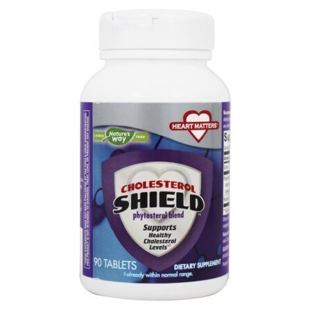 Cholesterol Shield Fórmula de Fitoesterol - 90 Tablets Nature's Way - Imagem 2