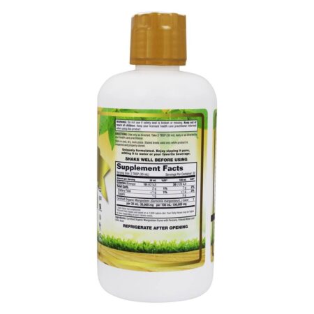 Certificado orgânico 100 % suco mangostão ouro - 32 fl. oz. Dynamic Health - Image 2