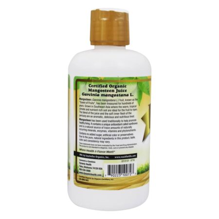 Certificado orgânico 100 % suco mangostão ouro - 32 fl. oz. Dynamic Health - Image 3