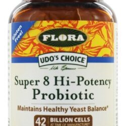 Udo Escolha Super 8 Oi-Potência Probiotic 42 Bilhões de UFC - Cápsulas 30 Flora