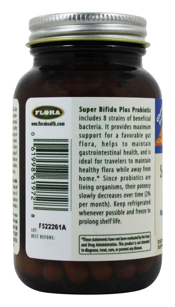 Probiótico Super Bifido Plus 102 Bilhões de UFC - Cápsulas 30 Flora - Imagem 3
