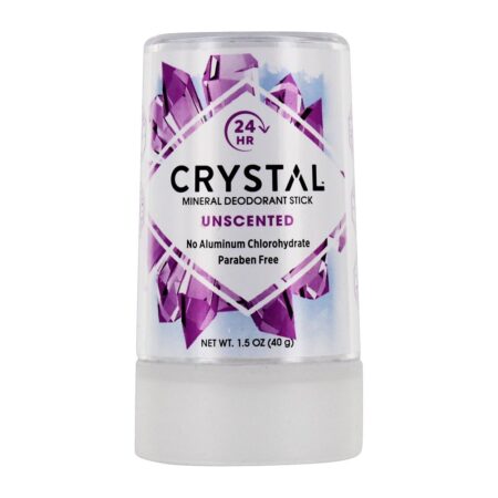 Tamanho desmontado do curso da vara do desodorizante de cristal de Mineral - 1.5 oz. Crystal Body Deodorant