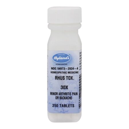 Rhus Tox 30 X - 250 Tablets Hylands