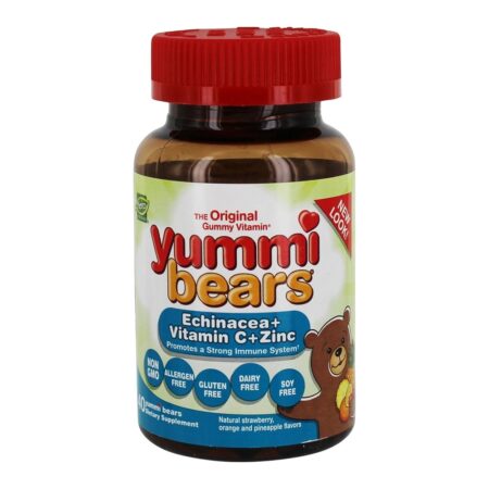 Yummi Bears Echinacea + Vitamina C + Zinco - 40 Gummies Hero Nutritionals Products - Image 2