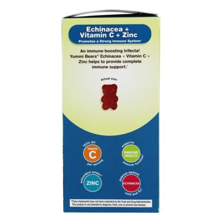 Yummi Bears Echinacea + Vitamina C + Zinco - 40 Gummies Hero Nutritionals Products - Image 5