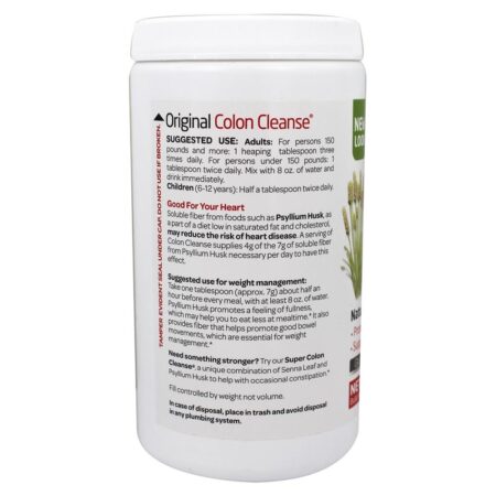 Original Colon Cleanse Fibra Natural Diária em Pó - 12 oz. Health Plus - Image 3