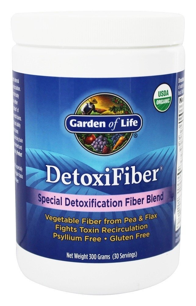 Fibra Detoxi - 300 Gramas (anteriormente fibra diária orgânica) Garden of Life