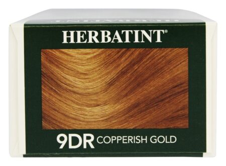 Ouro permanente do cobre do gel 9DR de Haircolor erval - 4.5 fl. oz. Herbatint - Image 2