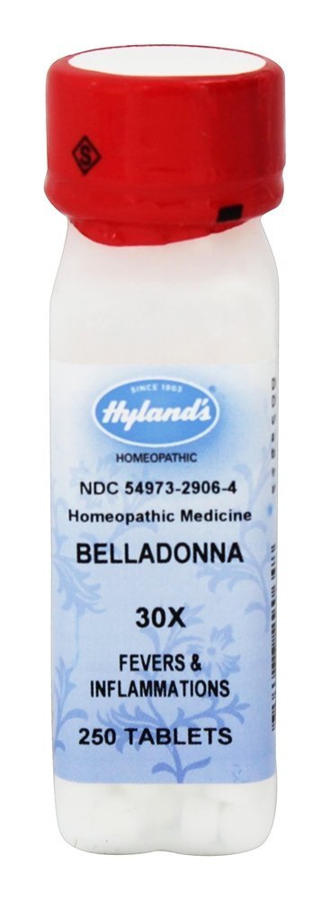 Beladona 30 X - 250 Tablets Hylands