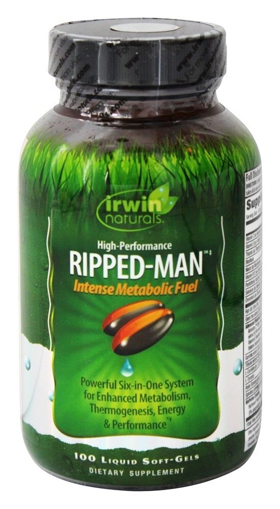 Combustível Metabólico Intenso Rasgado-Homem de Alto Desempenho - 100 Softgels Irwin Naturals